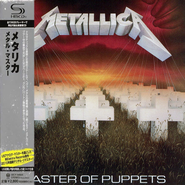 METALLICA - Master Of Puppets (Japan SHM-CD Edition Miniature