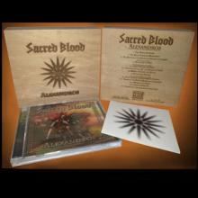 SACRED BLOOD - ALEXANDROS (LTD EDITION 50 COPIES NUMBERED WOODEN BOX, +BONUS TRACK) CD (NEW)
