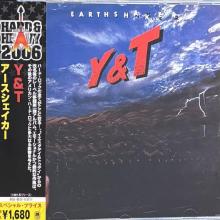 Y&T - Earthshaker (Japan Edition Incl. OBI UICY-6412) CD