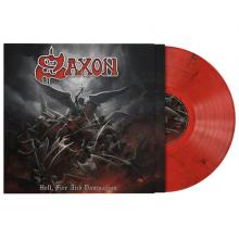 SAXON - Hell, Fire And Damnation (Ltd  Marbled Red) LP