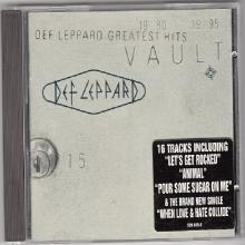 DEF LEPPARD - Vault (Def Leppard Greatest Hits 1980-1995) CD