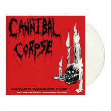 CANNIBAL CORPSE - Hammer Smashed Face (Ltd 100 / Hand-Numbered, White, Etched B SIde, 2019) EP 12