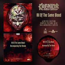 KREATOR - All Of The Same Blood (Ltd 500  Hand-Numbered, Shaped Picture Disc) 12