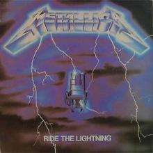 METALLICA - Ride The Lightning (Greek edition) LP