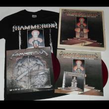 HAMMERON - NOTHIN' TO DO AGAIN BUT ROCK (LTD 100 COPIES DELUXE HAND NUMBERED WOODEN BOX SET) 2XLP, 2XCD, T-SHIRT 