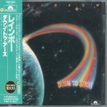 RAINBOW - Down to Earth (Japan Edition Incl. OBI, POCP-2293) CD