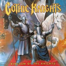 GOTHIC KNIGHTS - Kingdom Of The Knights (Ltd 100 / Hand-Numbered, SIlver Orange Purple Swirl) LP