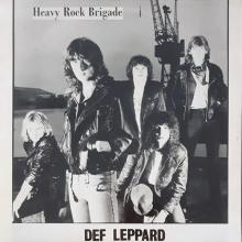 DEF LEPPARD - Heavy Rock Brigade (Ltd) LP