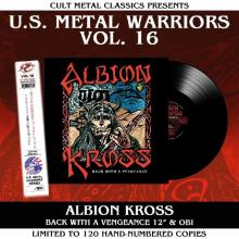ALBION KROSS - Back With A Vengeance (Ltd 120 / Hand-Numbered, OBI, U.S. Metal Warriors Vol. 16) LP 