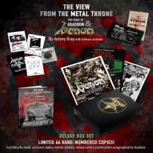 THE VIEW FROM THE METAL THRONE - THE STORY OF ABADDON & VENOM (Ltd 66 / Hand-Numbered) BOOK/BOX SET