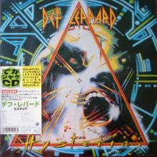 DEF LEPPARD - Hysteria (Japan Edition Vinyl Cover, Incl. OBI Sticker UICY-95006) CD