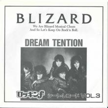 BLIZARD - Dream Tention (Flexi) 7