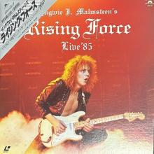 YNGWIE MALMSTEEN'S RISING FORCE - Live '85 (Japan Edition Laser Disc, Incl. OBI, 5112-8) LD