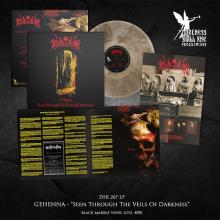 GEHENNA - Seen Through The Veils Of Darkness (The Second Spell) (Ltd 400 / Trans-Black Marble, Incl.: 20-page Booklet, Poster) LP