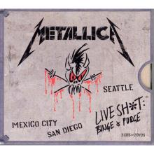 METALLICA - Live Shit Binge & Purge (Incl. Stage Pass & Stencil) 3CDS2DVDS BOX SET