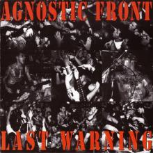 AGNOSTIC FRONT - Last Warning CD
