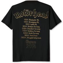 MOTORHEAD - Aftershock Europe 2014 T-SHIRT