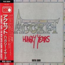 ACCEPT - Hungry Years (First Japan Edition Incl. OBI, P35X-20004) CD