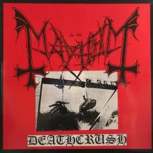 MAYHEM - Deathcrush (Original Deathlike Silence 1993 Press) LP
