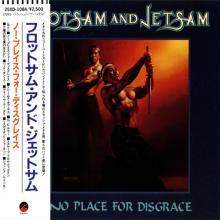 FLOTSAM AND JETSAM - No Place For Disgrace (Japan Edition Incl. OBI, 25XD-1084) CD