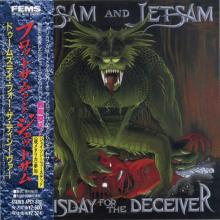 FLOTSAM AND JETSAM - Doomsday For The Deceiver (Japan Edition Incl. OBI, APCY-8101) CD