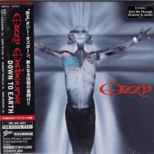 OZZY OSBOURNE - Down To The Earth (Japan Edition Miniature Vinyl Cover Incl. OBI, EICP-791) CD