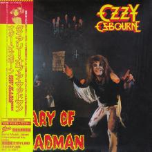 OZZY OSBOURNE - Diary Of Madman (Japan Edition Miniature Vinyl Cover Incl. OBI, EICP-780) CD 