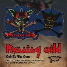 RUNNING WILD - Bad To The Bone (Ltd 500  Hand-Numbered, Shaped Picture Disc) 12