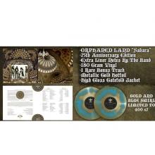ORPHANED LAND - Sahara (Ltd 400  25th Anniversary Deluxe Edition, 180gr, Gold-Blue, Gatefold) 2LP