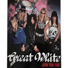 GREAT WHITE - Japan Tour 1990 - TOUR BOOK