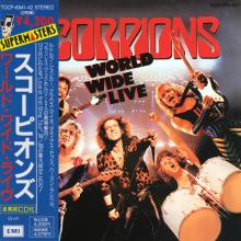 SCORPIONS - World Wide Live (Japan Edition Incl. OBI, TOCP-6941~42) 2CD
