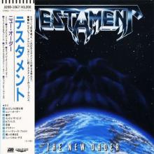 TESTAMENT - The New Order (Japan Edition Incl. OBI, 32XD-1067) CD