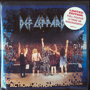 DEF LEPPARD - Action (Ltd Edition Incl. Full Colour 12 Page UK Discography / Axis Pak) CD's