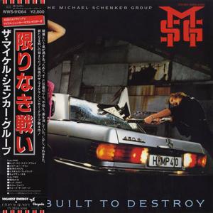 THE MICHAEL SCHENKER GROUP - Built To Destroy (Japan Edition, Incl. OBI WWS-91064) LP