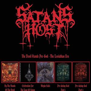 SATAN'S HOST - The Devil Hands Pre-god - The Leviathan Era 5CD BOX SET