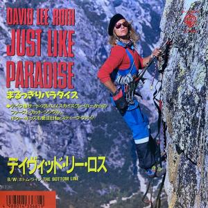 DAVID LEE ROTH - Just Like Paradise (Japan Edition) 7"