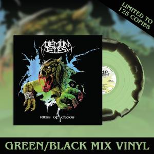 DEMON EYES - Rites Of Chaos (Ltd 125  Green-Black Mix, Hand-Numbered) LP