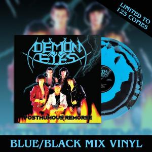 DEMON EYES - Posthumous Remorse (Ltd 125  Blue-Black Mix, Hand-Numbered) LP