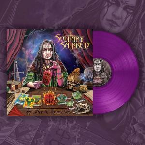 SOLITARY SABRED - By Fire And Brimstone (Ltd 250  Numbered, Violet) LP