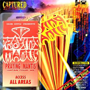 PRAYING MANTIS - Captured Alive In Tokyo City (Japan Ltd Edition Incl.Tour Pass & OBI, PCCY-00902, Slipcase) 2CD