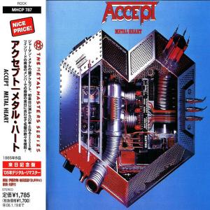 ACCEPT - Metal Heart (Japan Edition Incl. OBI MHCP 787)CD