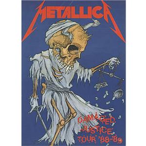 METALLICA - Damaged Justice Tour '88-'89 (USA Edition) - TOUR BOOK