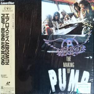 AEROSMITH - Pump~Behind And Beyond -The Making Of Pump (Japan Edition Laser Disc,Incl. OBI, CSLM 789 & Original Shrink Wrap) LD