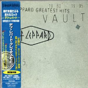 DEF LEPPARD - Vault: Def Leppard Greatest Hits 1980-1995 (Japan Edition Incl. Extra Booklet & OBI, PHCR-5002, Slipcase) CD