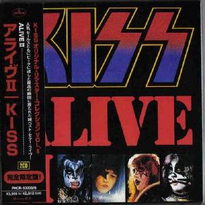 KISS - Alive II (Japan Edition Vinyl Replica Gatefold Digisleeve, Incl. OBI, PHCR-10005/6) 2CD KISS - Alive II (Japan Edition Vinyl Replica Gatefold Digisleeve, Incl. OBI, PHCR-10005/6) 2CD