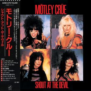 MOTLEY CRUE - Shout At The Devil (Japan Edition Incl. OBI 32XD-679) CD