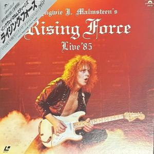 YNGWIE MALMSTEEN'S RISING FORCE - Live '85 (Japan Edition Laser Disc, Incl. OBI, 5112-8) LD