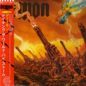 DEMON - Taking The World By Storm (Japan Edition Miniature Vinyl Cover Incl. 3 Bonus tracks & OBI, RBNCD-1530) CD