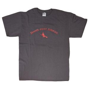 DOOM OVER ATHENS - Savvato 11-12-2010 Grey T-SHIRT