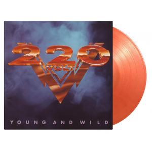 220 VOLT - Young And Wild (Ltd 1000  180gr, Crystal Clear - Gold & Red Marbled) LP